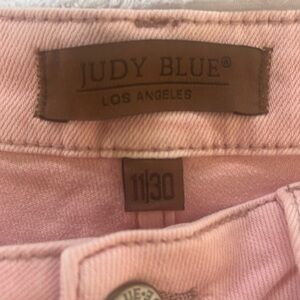Super cute light pink garment dyed Judy blues